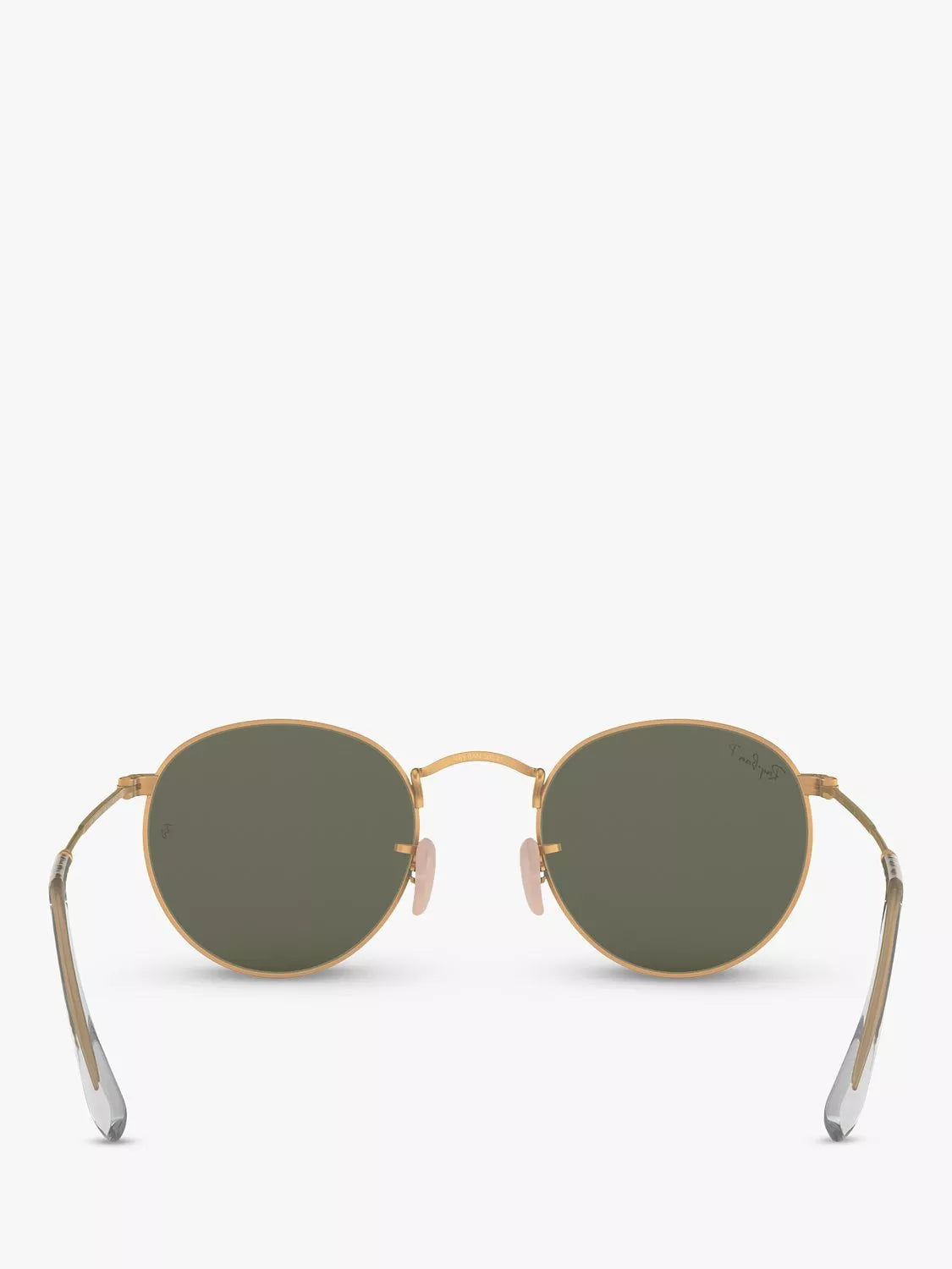 Ray-Ban RB3447 polarised round sunglasses 50mm gold frame (British brand)