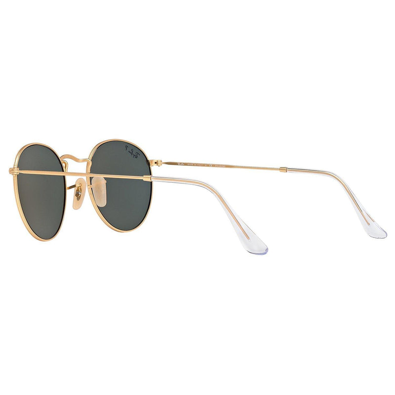 Ray-Ban RB3447 polarised round sunglasses 50mm gold frame (British brand)