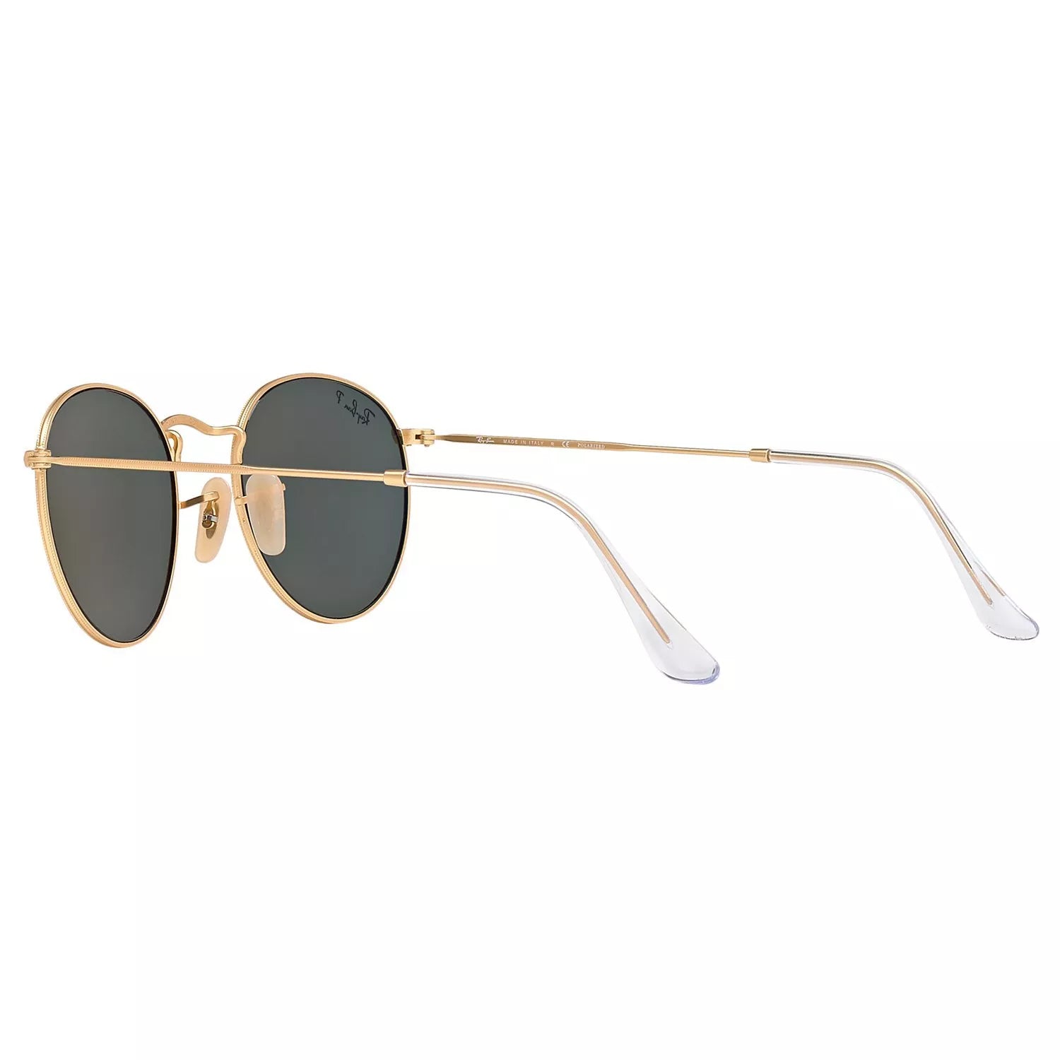 Ray-Ban RB3447 polarised round sunglasses 50mm gold frame (British brand)