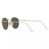 Ray-Ban RB3447 polarised round sunglasses 50mm gold frame (British brand)