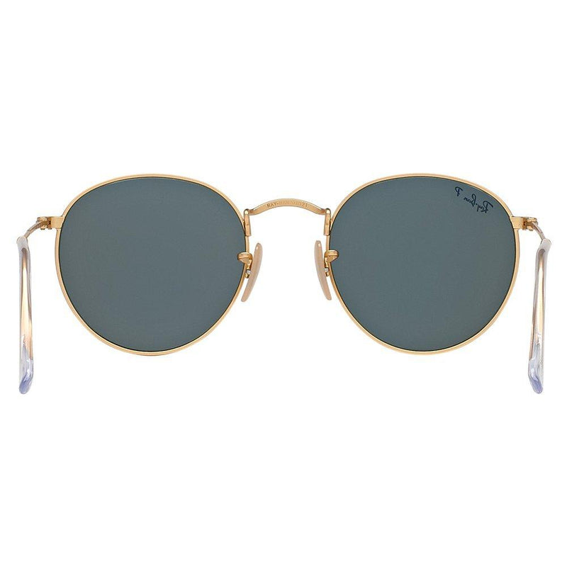 Ray-Ban RB3447 polarised round sunglasses 50mm gold frame (British brand)