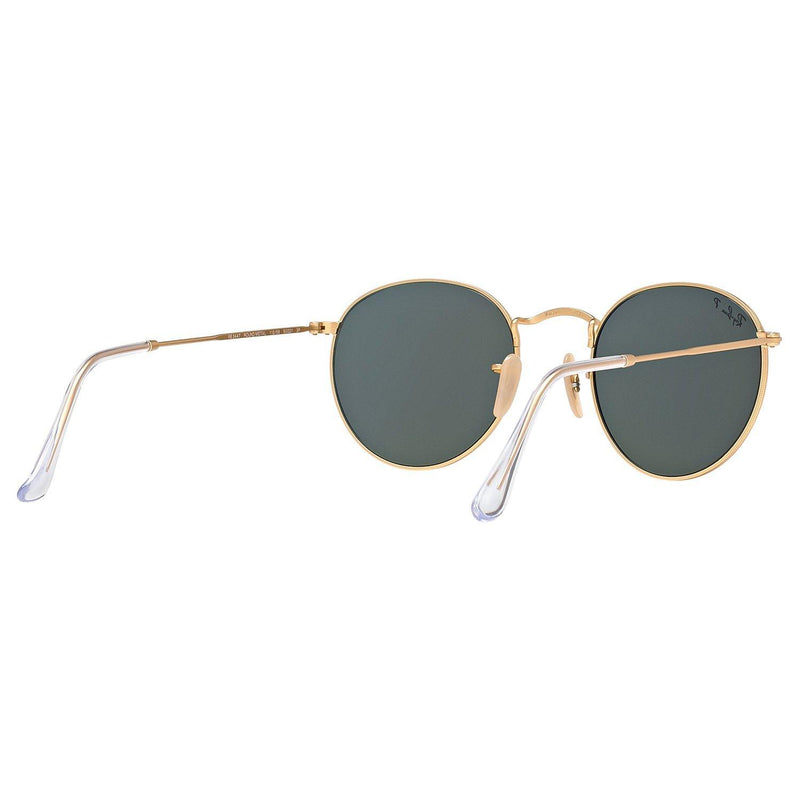 Ray-Ban RB3447 polarised round sunglasses 50mm gold frame (British brand)