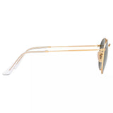 Ray-Ban RB3447 polarised round sunglasses 50mm gold frame (British brand)