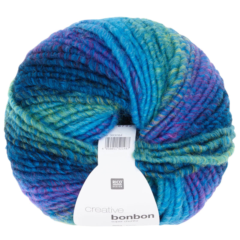 Rico Design Creative Bonbon Super Chunky Yarn, 100g, Turquoise
