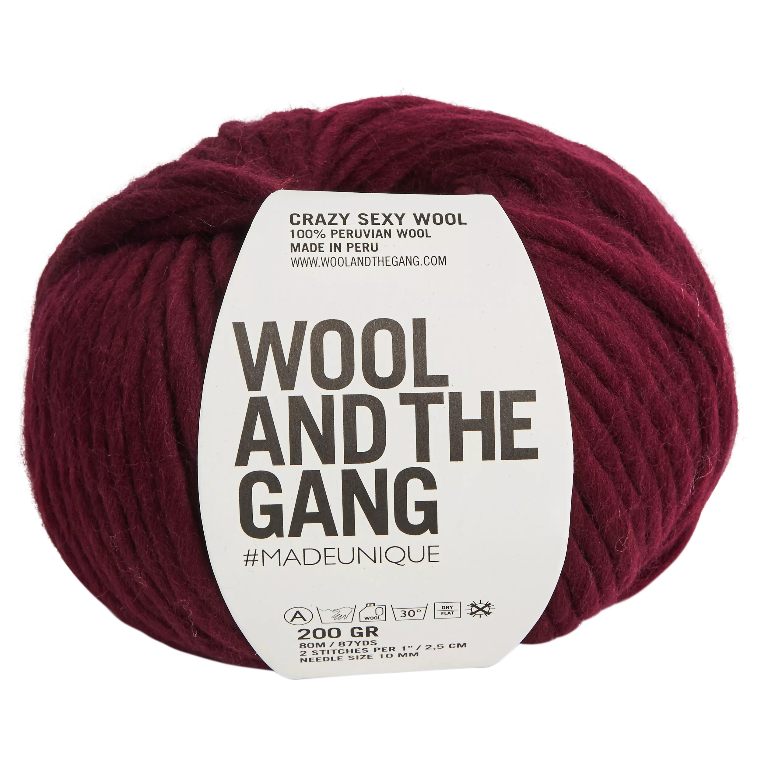 Wool And The Gang Crazy Sexy Wool Super Chunky Yarn 200g
