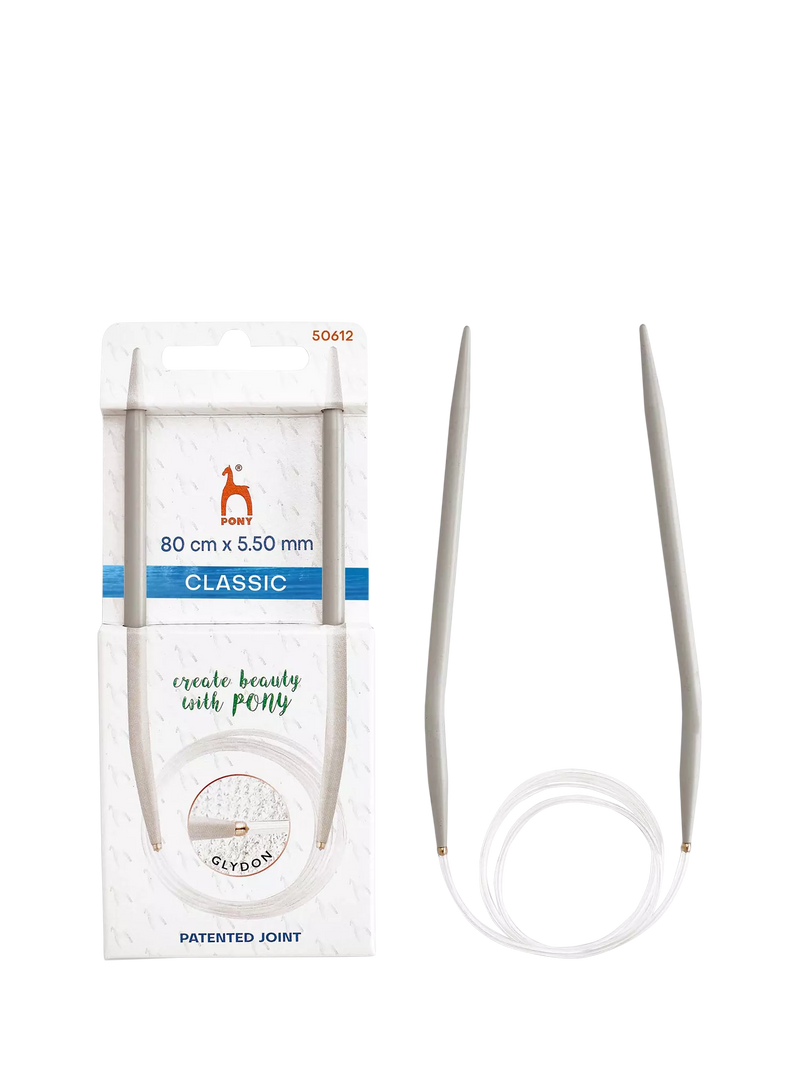 Pony 4.5mm 80cm Circular Knitting Needles