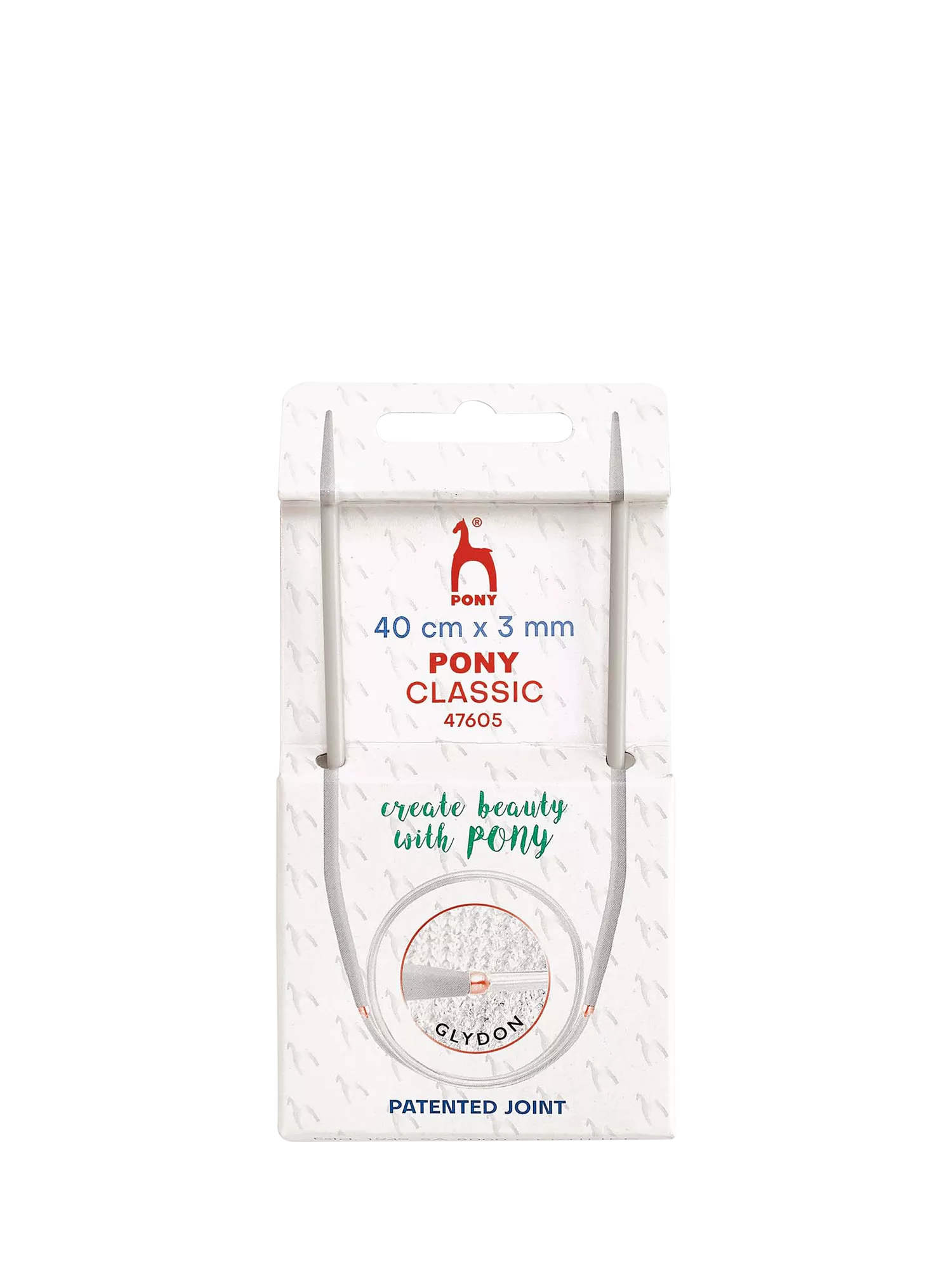 Pony circular knitting needles 2.75mm 40cm, UK version