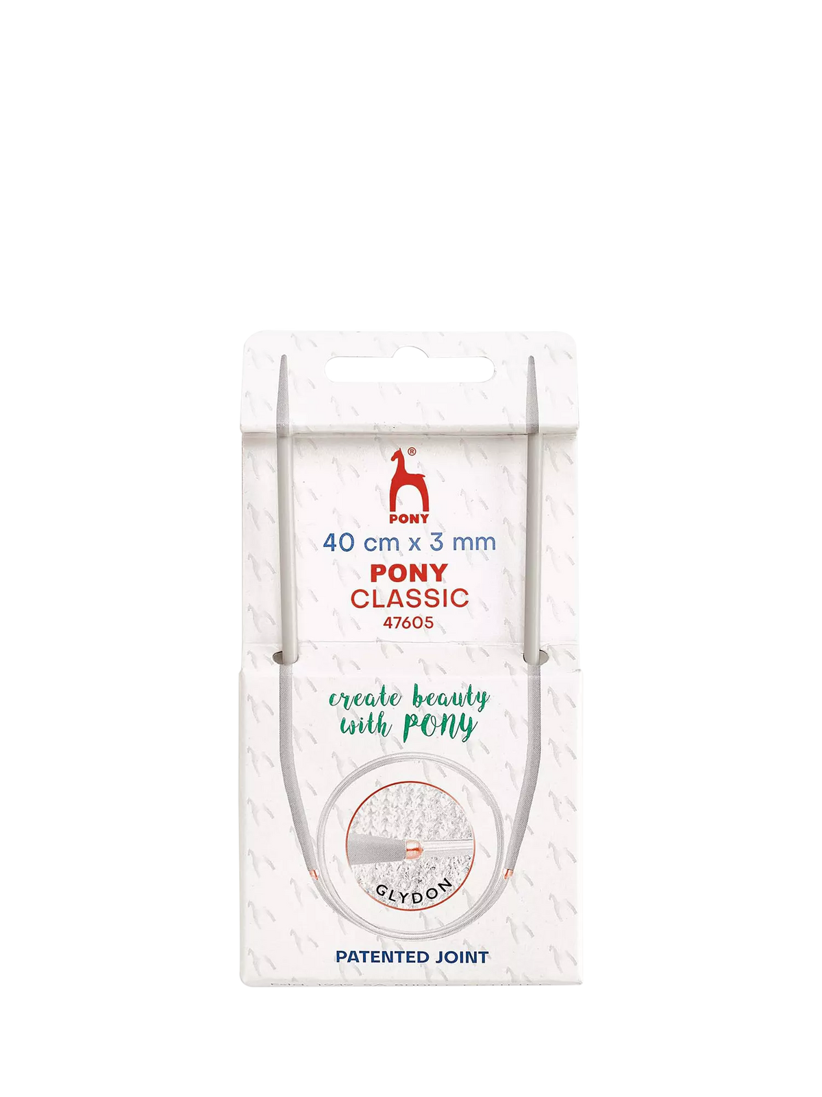 Pony circular knitting needles 2.75mm 40cm, UK version