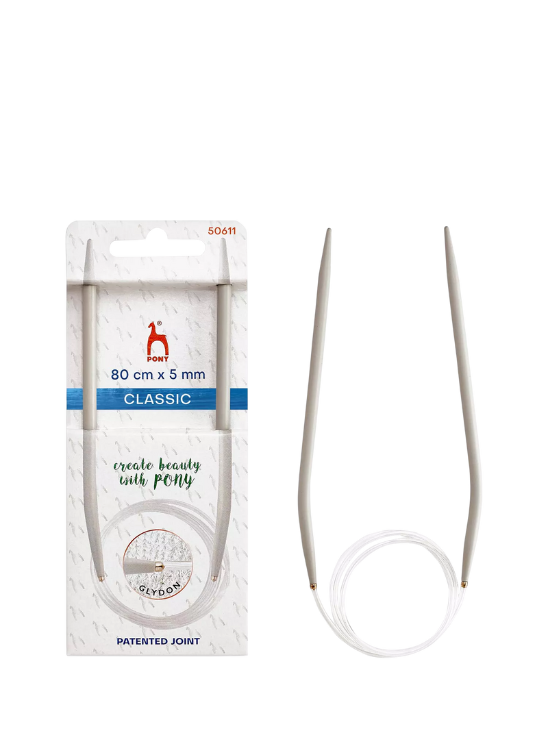 Pony 4.5mm 80cm Circular Knitting Needles