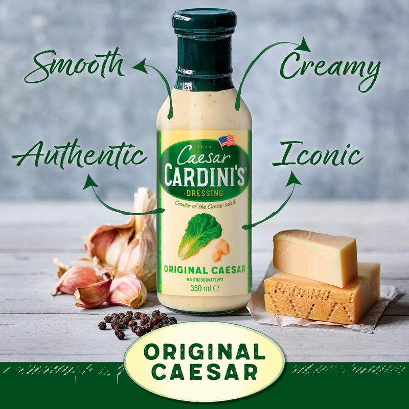 Cardini's Caesar salad dressing 350ml, UK version