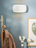 Astro Aria 300 white wall light plaster finish, imported from the UK
