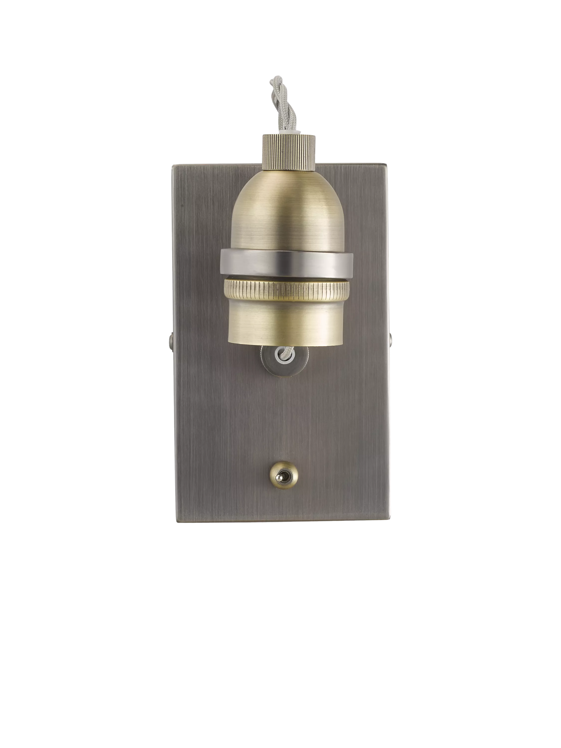 John Lewis Bistro Bulb wall light in antique brass, imported from the UK