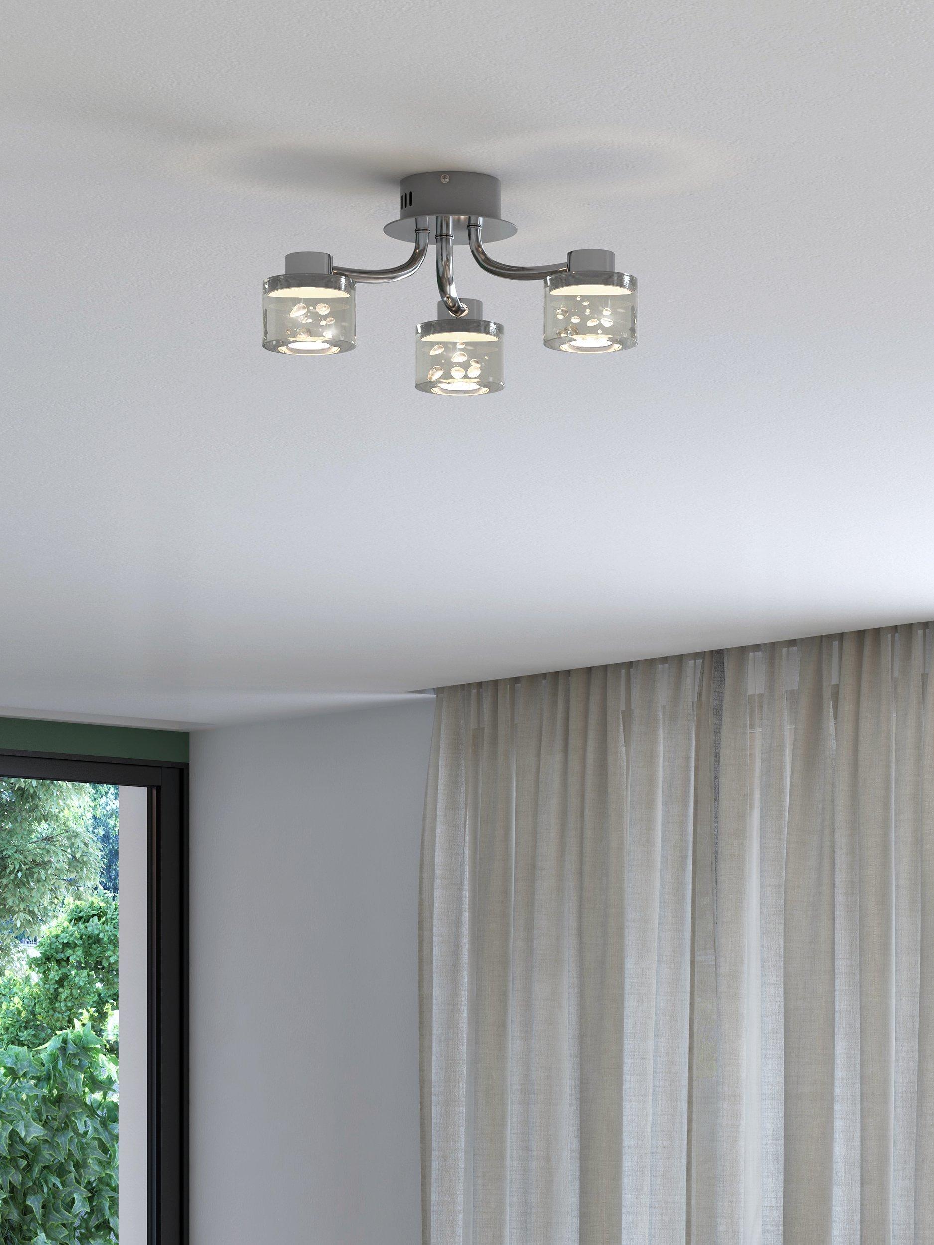 John Lewis Lawrence LED bubble flush ceiling light - British product