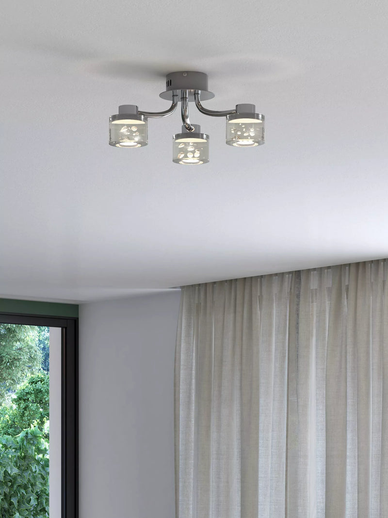 John Lewis Lawrence LED bubble flush ceiling light - British product