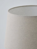 John Lewis Iona small ceramic table lamp grey, UK version