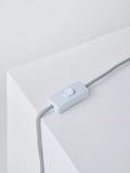 John Lewis Iona small ceramic table lamp grey, UK version