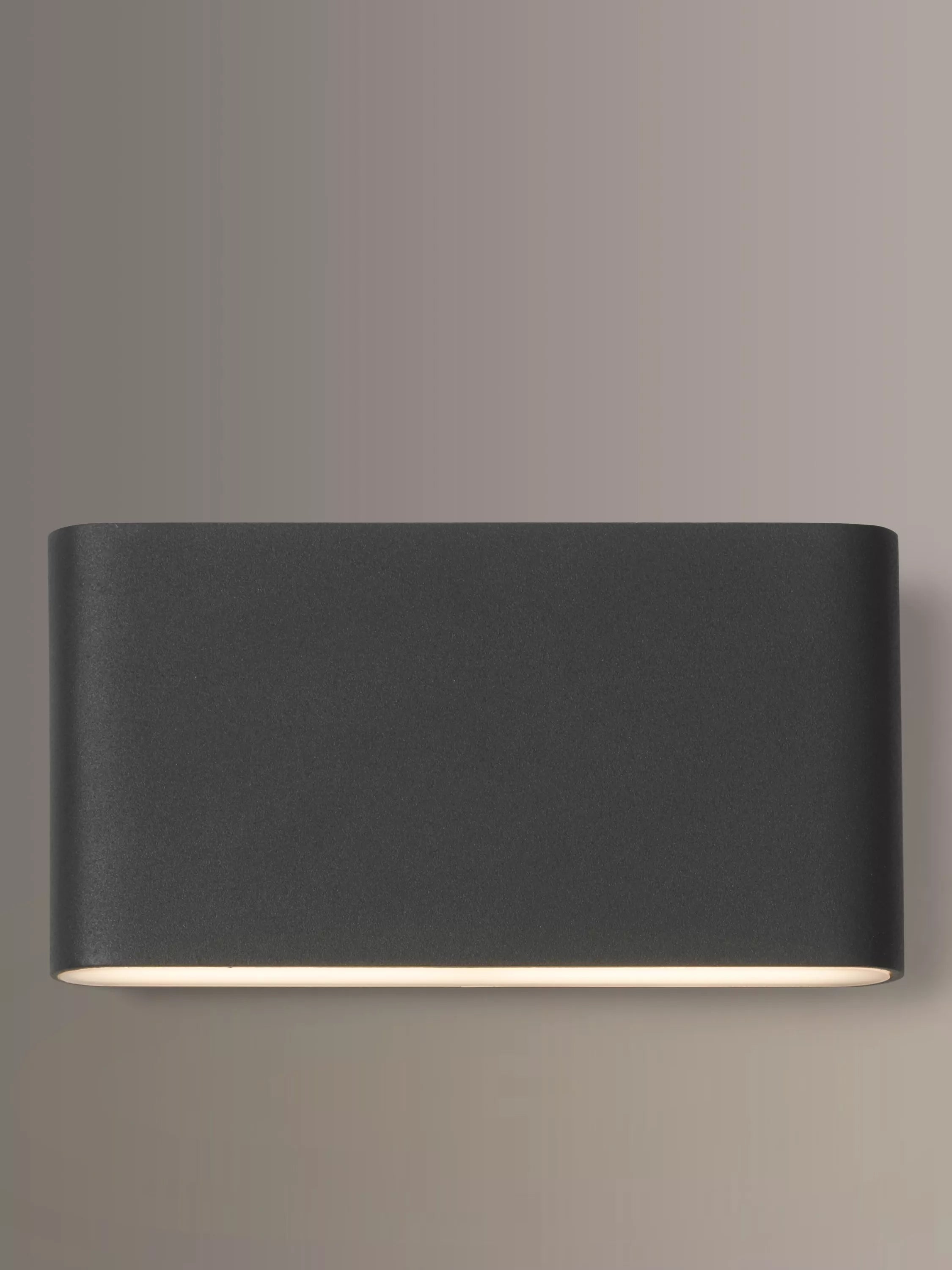 John Lewis Olbia LED outdoor wall light charcoal - British product