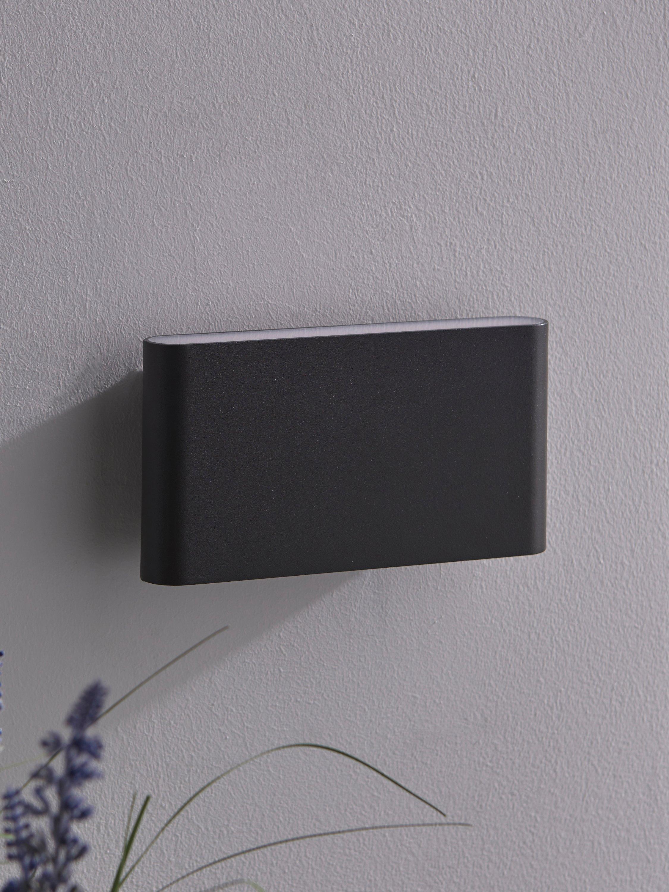 John Lewis Olbia LED outdoor wall light charcoal - British product