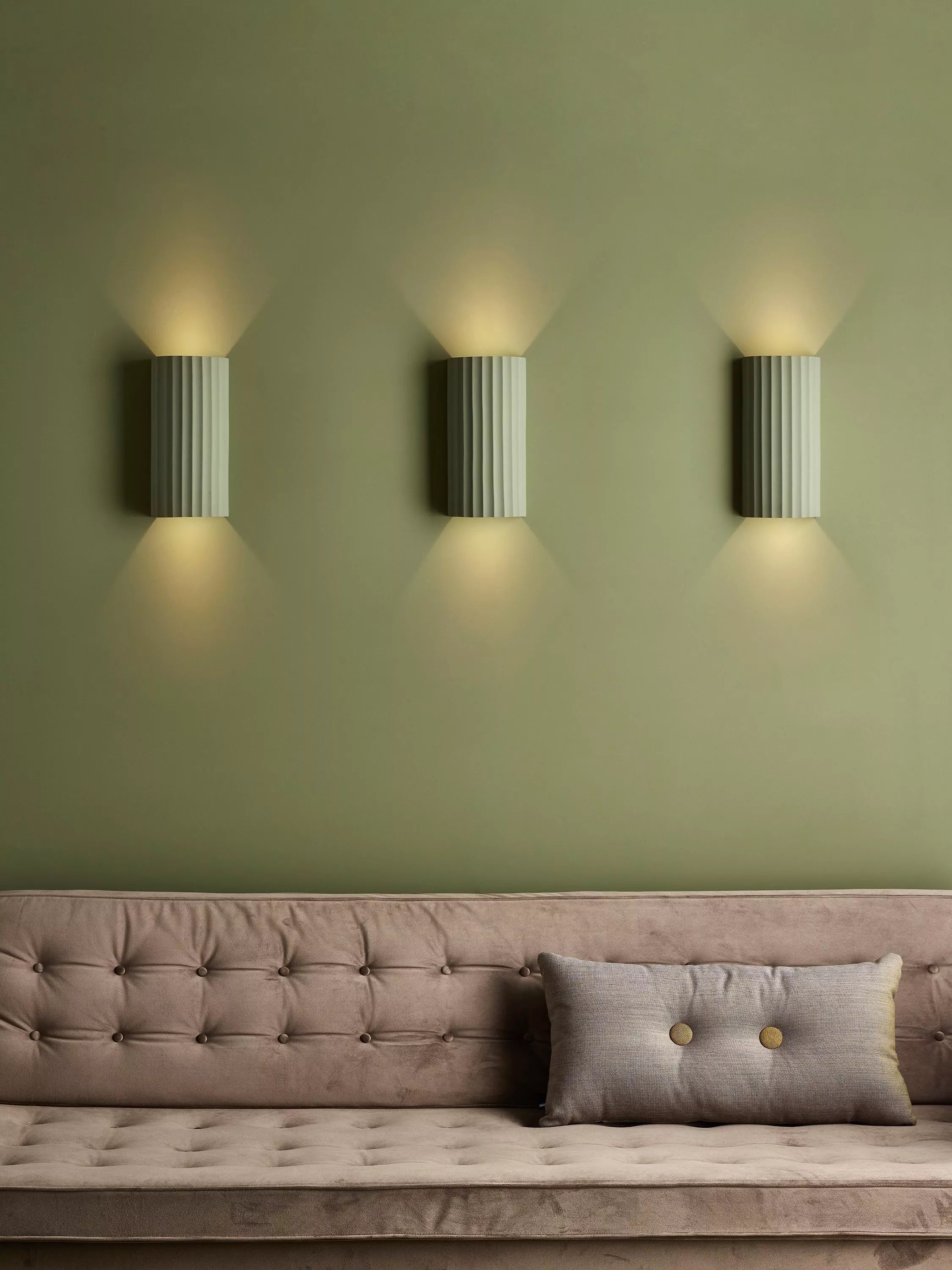 Astro Kymi wall light white plaster, imported from the UK