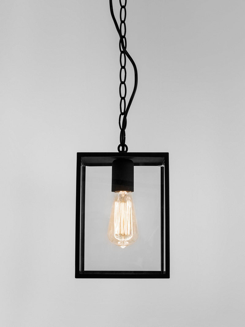 Astro Homefield outdoor pendant ceiling light black (British brand)