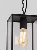 Astro Homefield outdoor pendant ceiling light black (British brand)