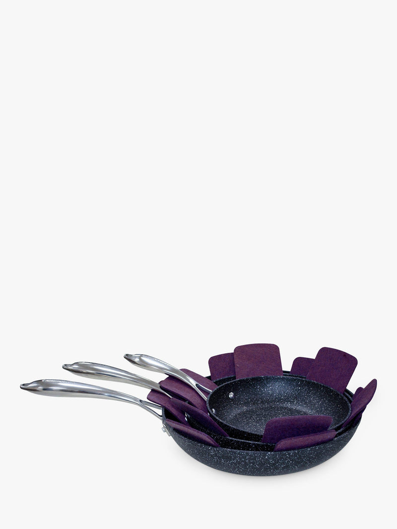 Eaziglide felt pots and pans protectors pack of 3 - British product