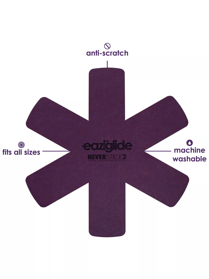 Eaziglide felt pots and pans protectors pack of 3 - British product