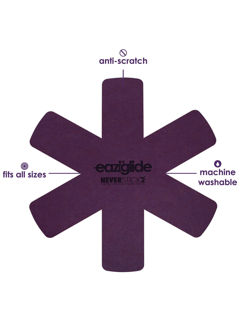 Eaziglide felt pots and pans protectors pack of 3 - British product