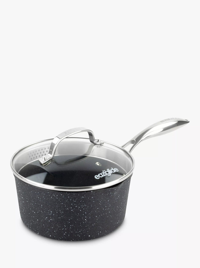 Eaziglide aluminium non-stick saucepan 18cm - British product