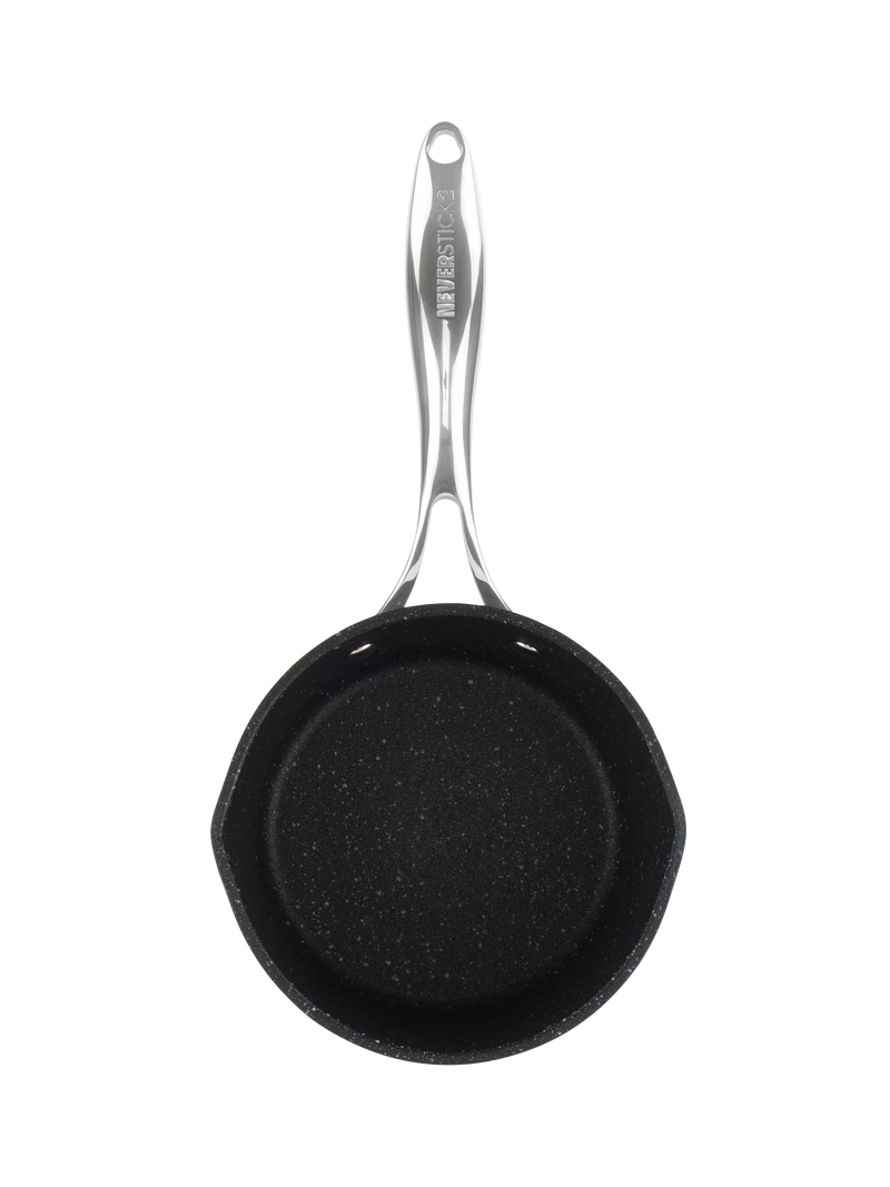 Eaziglide Neverstick2 aluminium non-stick saucepan 16cm - British product