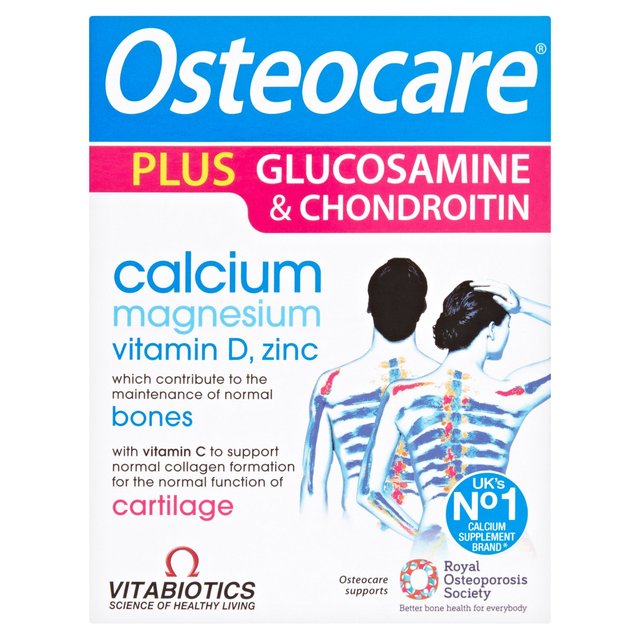 Vitabiotics Osteocare Plus Glucosamine & Chondroitin Tablets    60 per pack GOODS M&S   