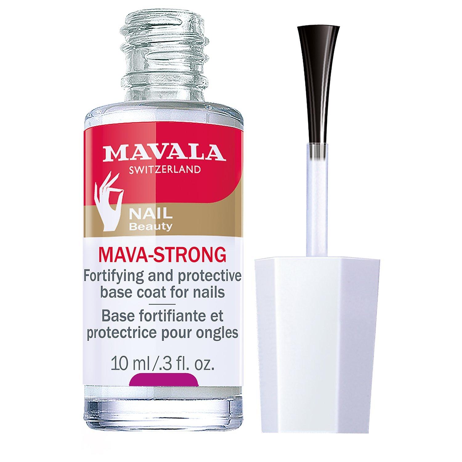 Mavala Mava-Strong Fortifying Base Coat 10ml, imported from the UK