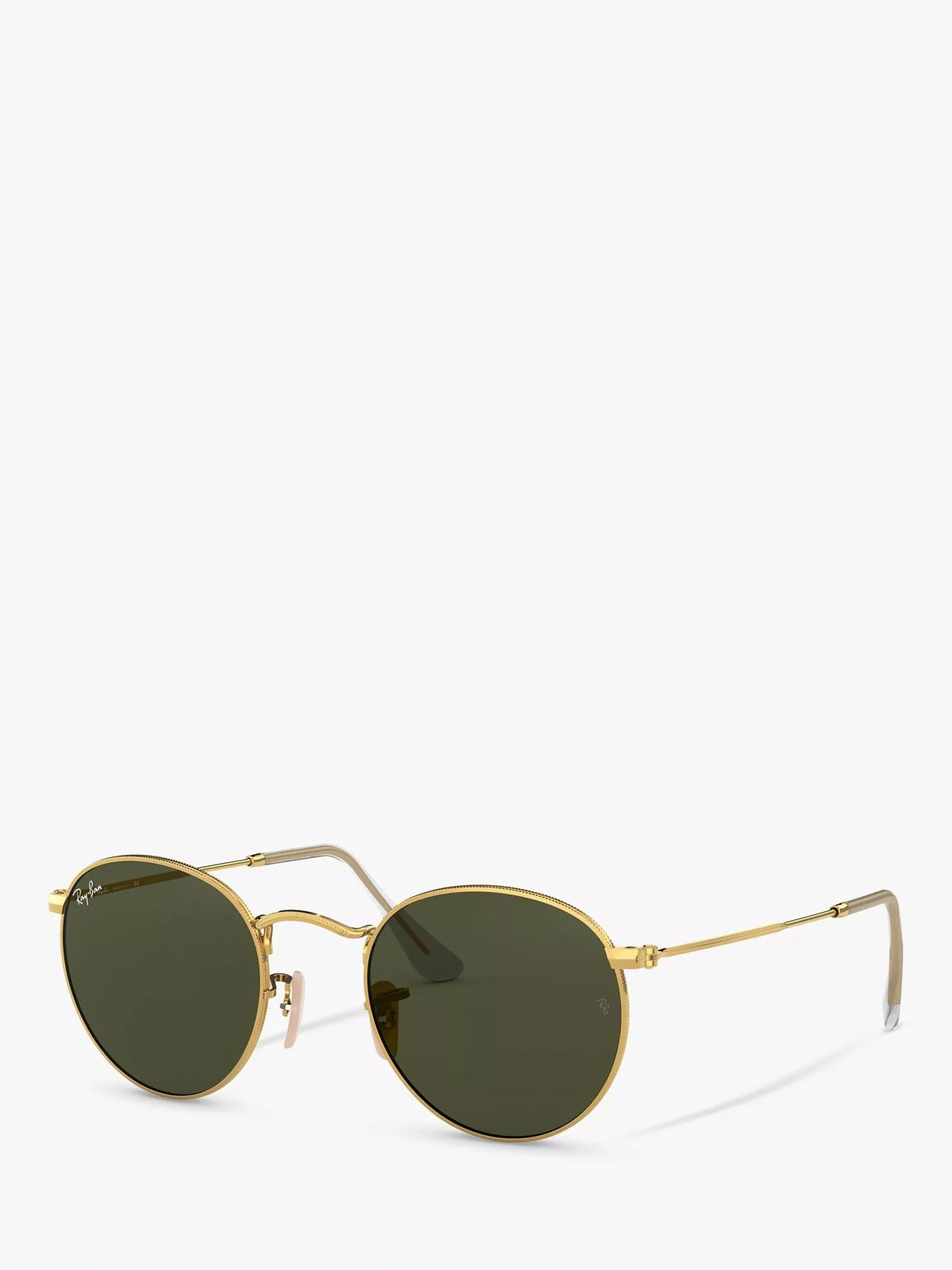 Ray-Ban RB3447 round metal sunglasses lens width 53mm (British brand)