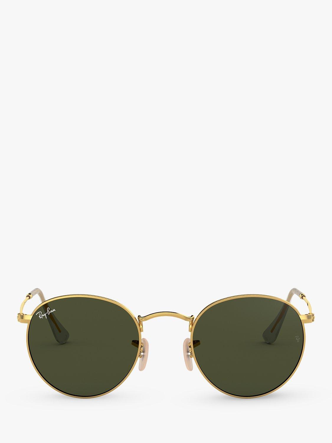Ray-Ban RB3447 round metal sunglasses lens width 53mm (British brand)