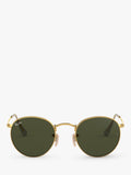 Ray-Ban RB3447 round metal sunglasses lens width 53mm (British brand)