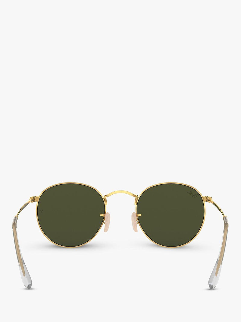 Ray-Ban RB3447 round metal sunglasses lens width 53mm (British brand)