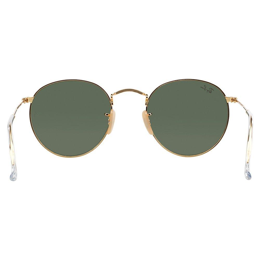 Ray-Ban RB3447 round metal sunglasses lens width 53mm (British brand)