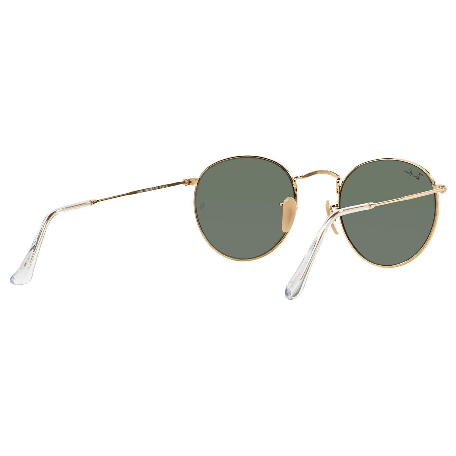 Ray-Ban RB3447 round metal sunglasses lens width 53mm (British brand)