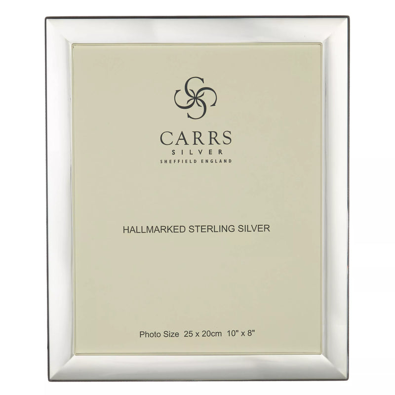 Carrs Berkeley Plain Sterling Silver Photo Frame