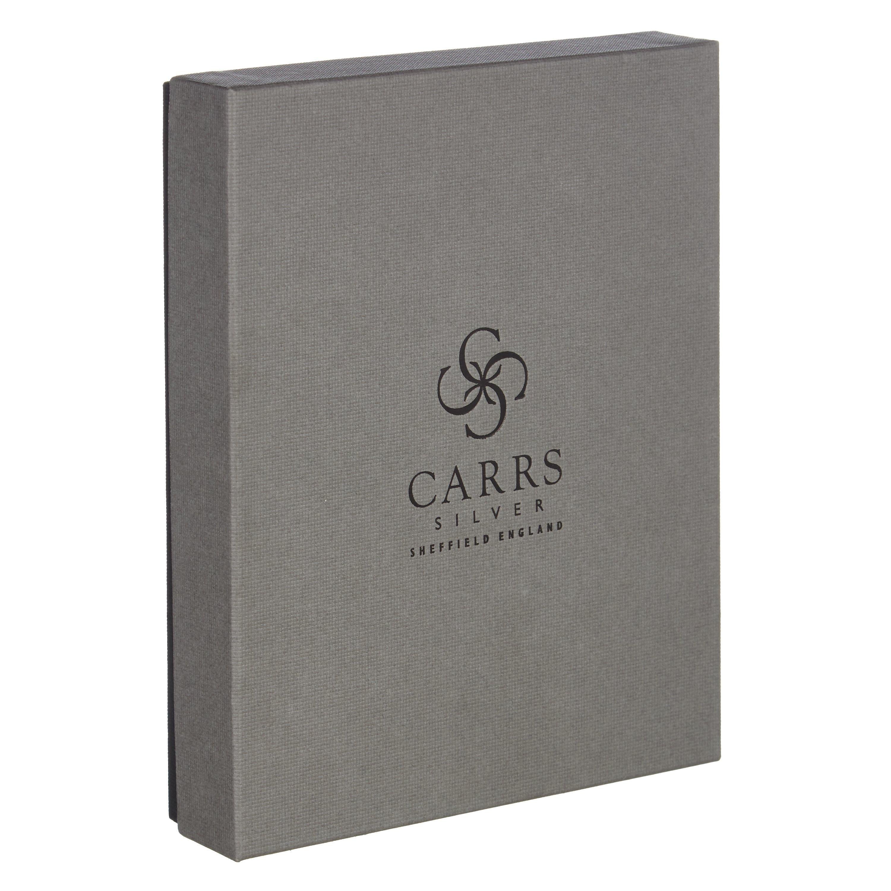 Carrs Berkeley Plain sterling silver photo frame 18x13.5cm - British product