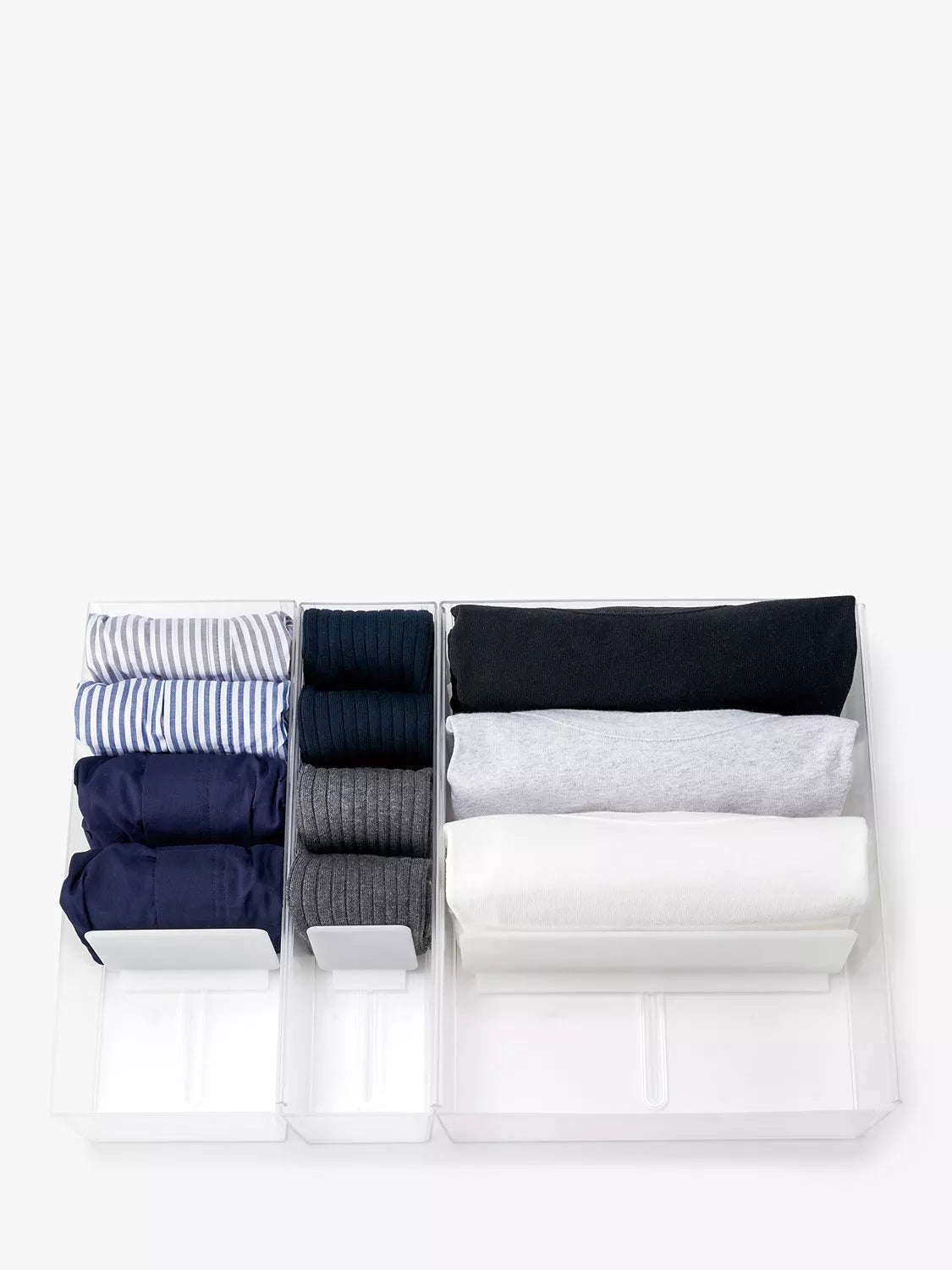 Like-it socks drawer tidy for organised storage (British brand)