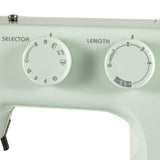 John Lewis sewing machine in peppermint color, UK version