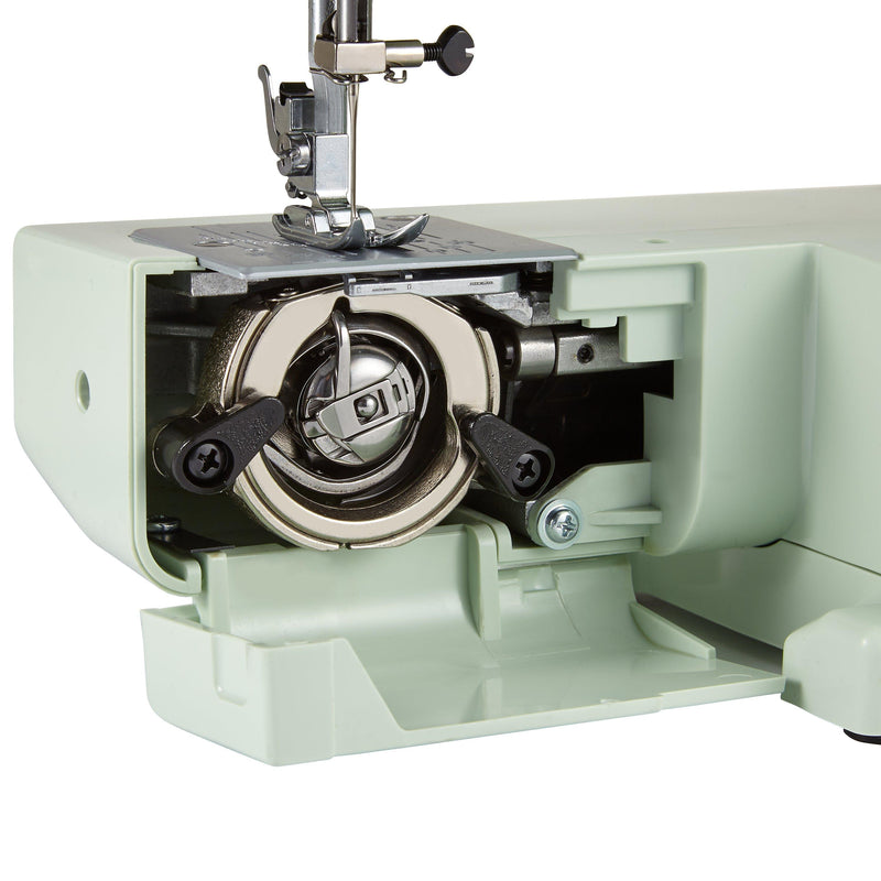 John Lewis sewing machine in peppermint color, UK version