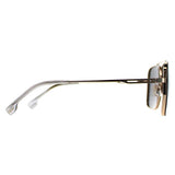 Hugo Boss BOSS 1325/S gold mirrored sunglasses for men, UK version