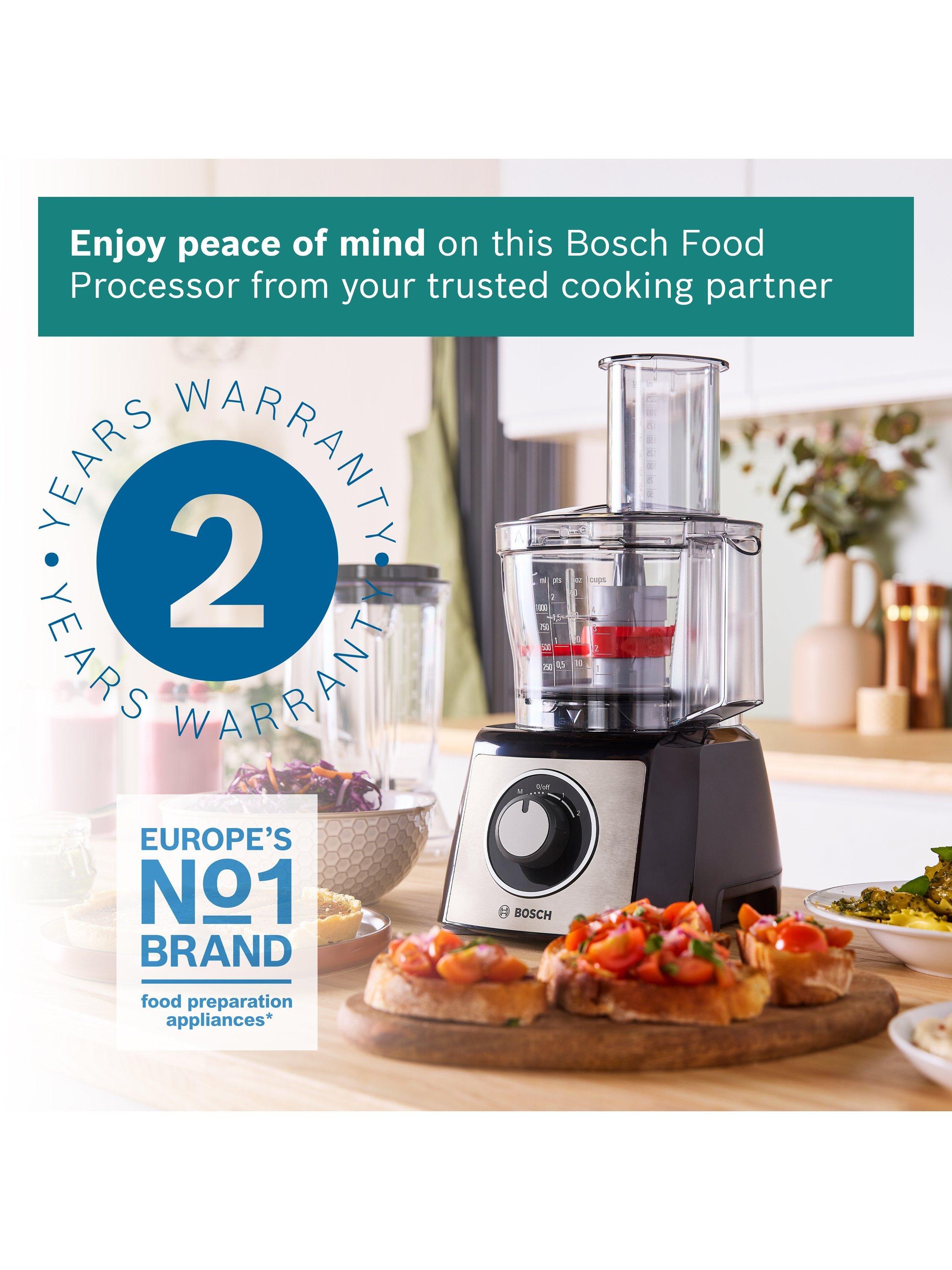 Bosch MultiTalent3 food processor 2.3L - British product