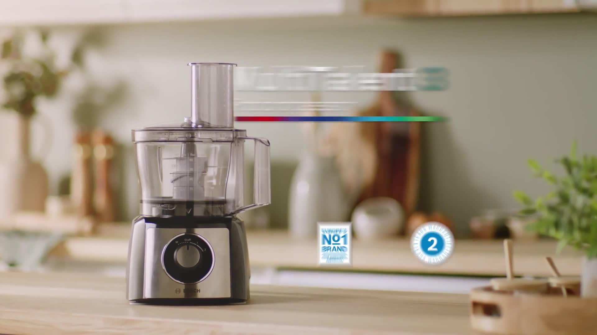 Bosch MultiTalent3 food processor 2.3L - British product