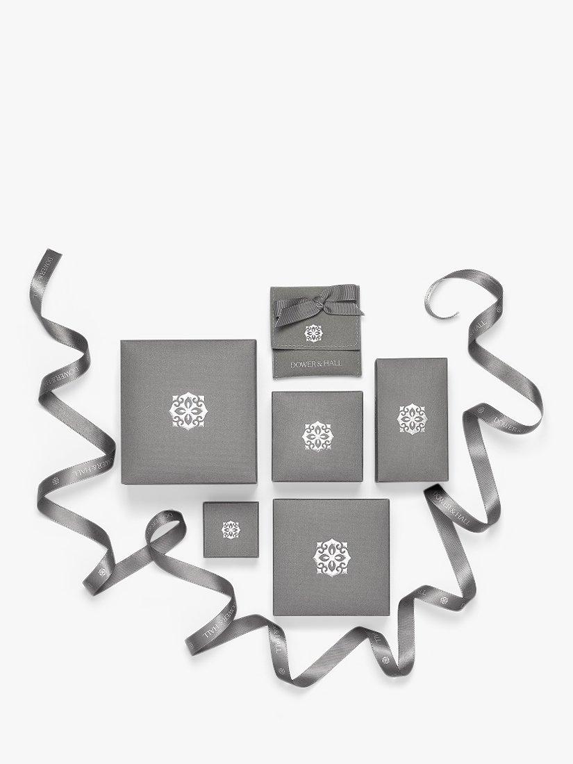 Dower & Hall sterling silver infinity pendant necklace, UK version