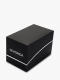 Sekonda men's day date watch 38mm steel, imported from the UK