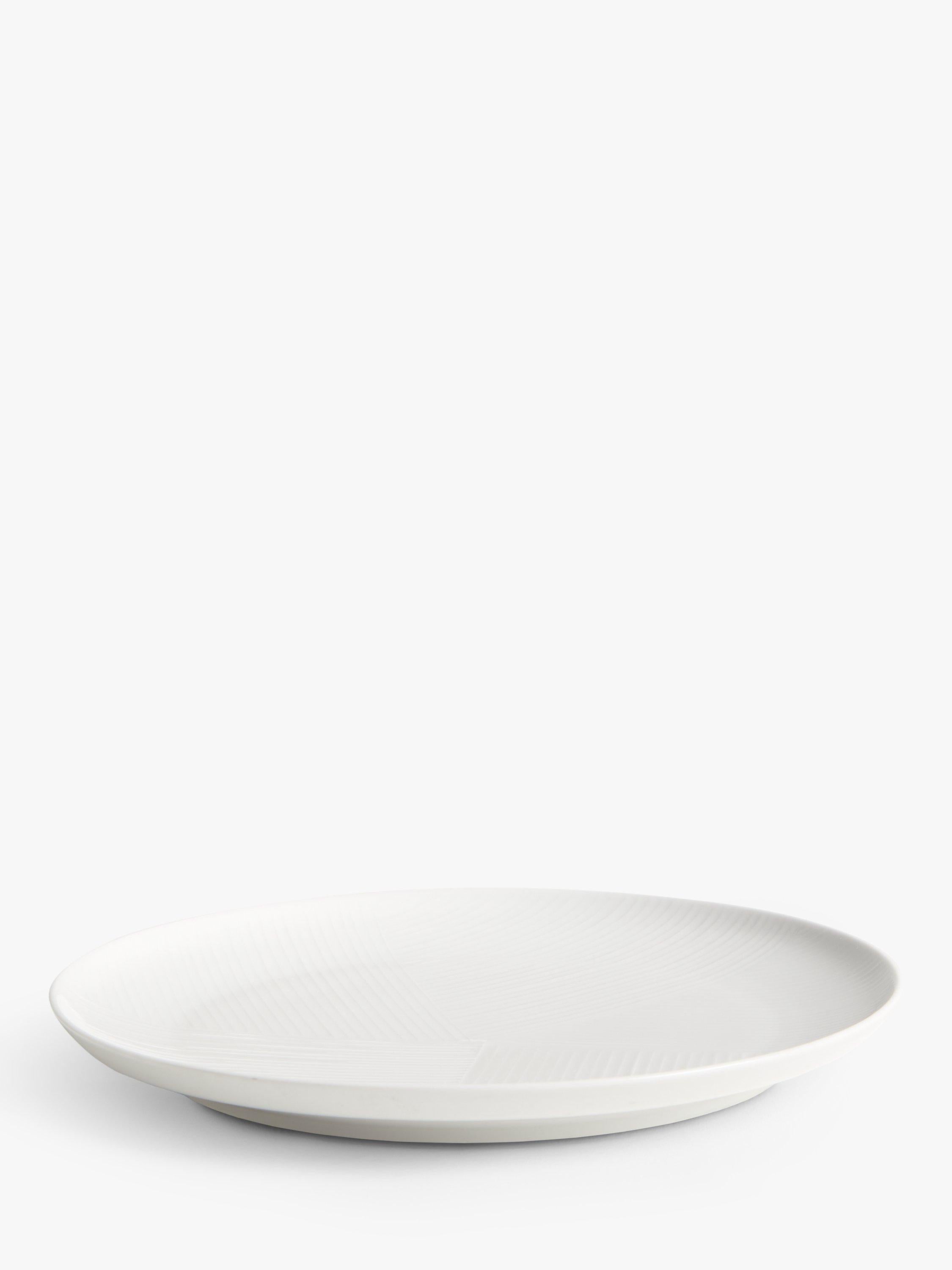 John Lewis porcelain coupe dinner plate 28cm, UK version