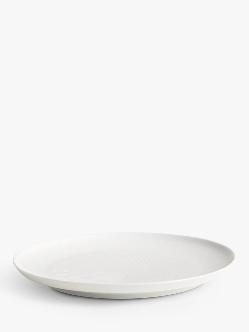 John Lewis porcelain coupe dinner plate 28cm, UK version